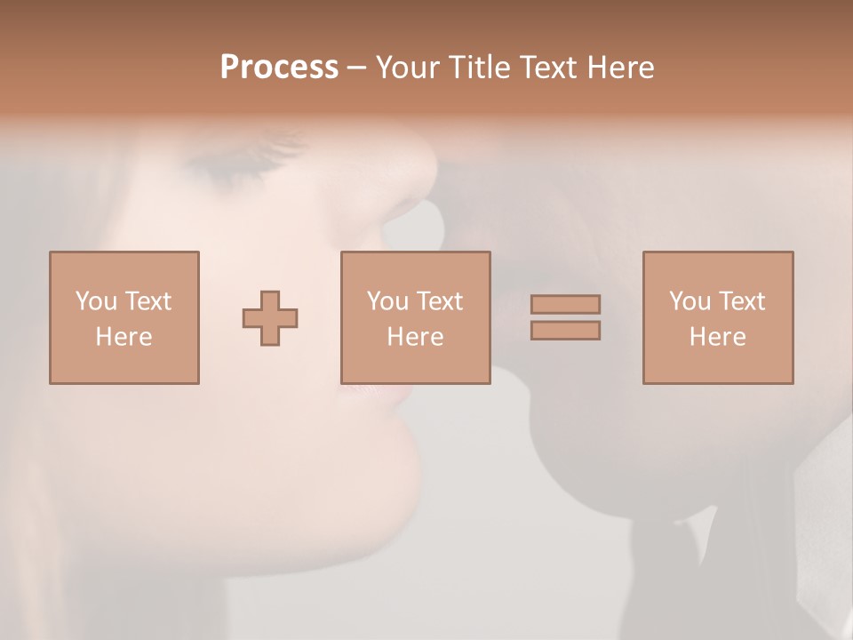 Caucasian Man Valentine PowerPoint Template