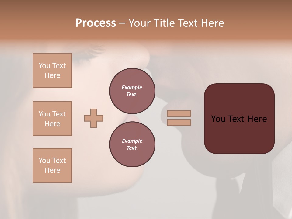 Caucasian Man Valentine PowerPoint Template