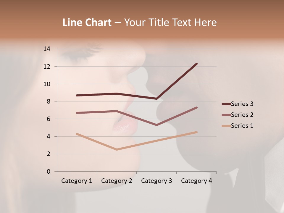 Caucasian Man Valentine PowerPoint Template