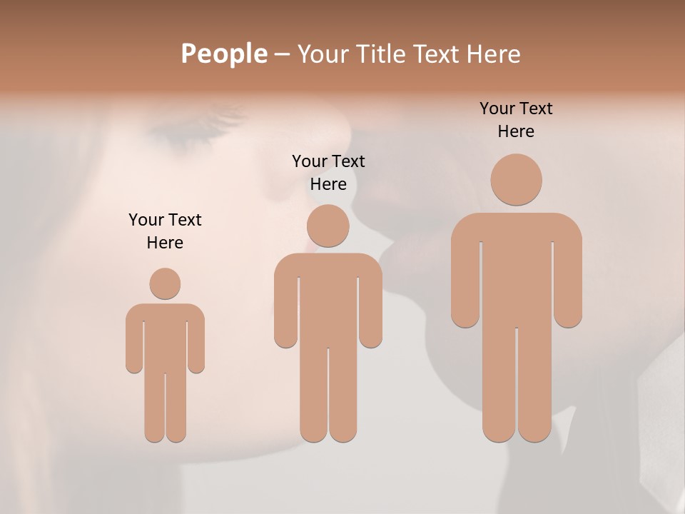 Caucasian Man Valentine PowerPoint Template