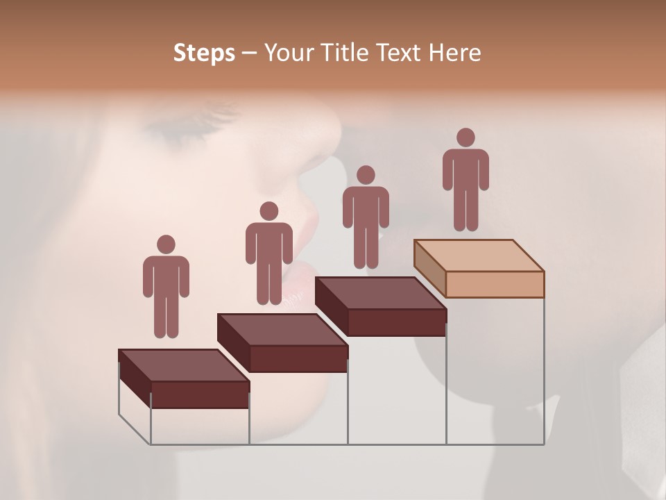 Caucasian Man Valentine PowerPoint Template