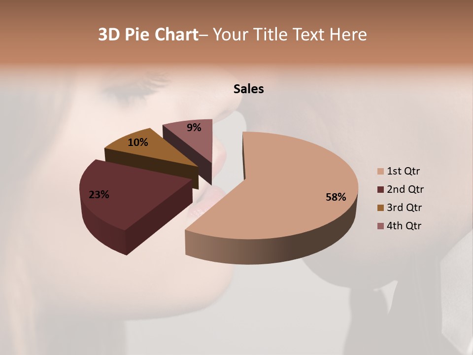 Caucasian Man Valentine PowerPoint Template