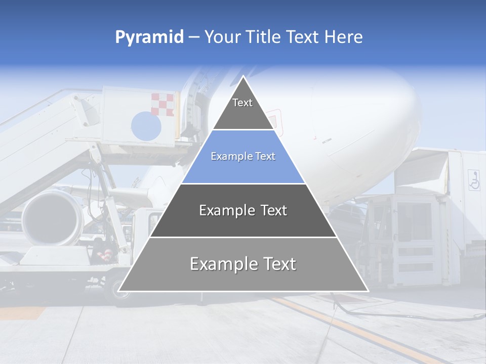 Modern Transportation Airbus PowerPoint Template