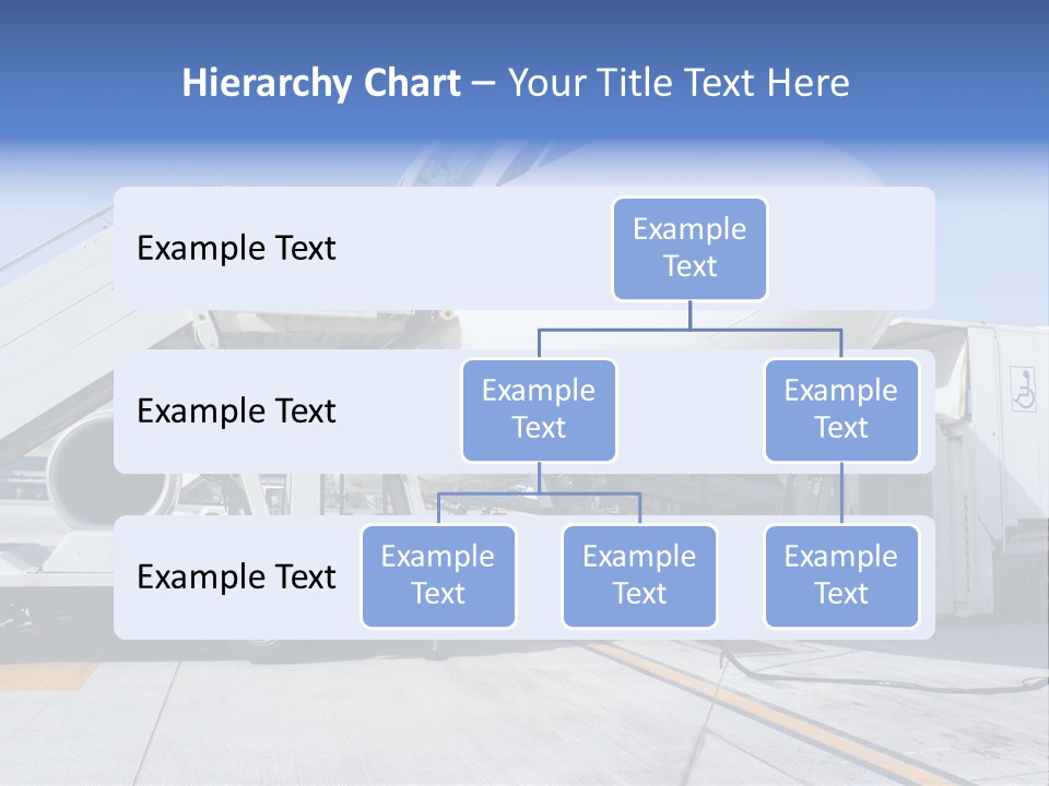 Modern Transportation Airbus PowerPoint Template