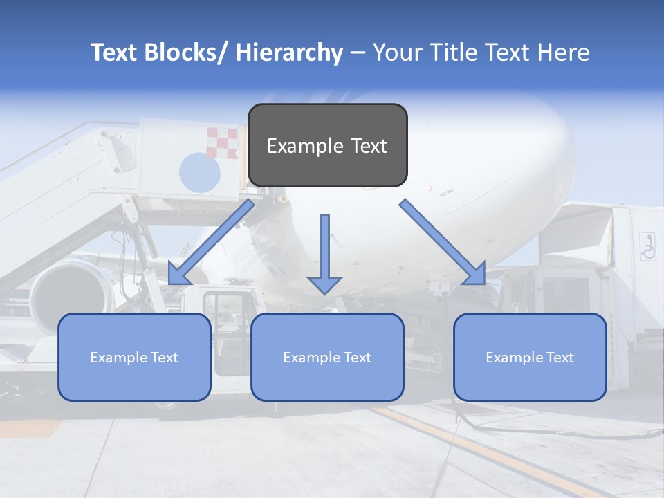 Modern Transportation Airbus PowerPoint Template