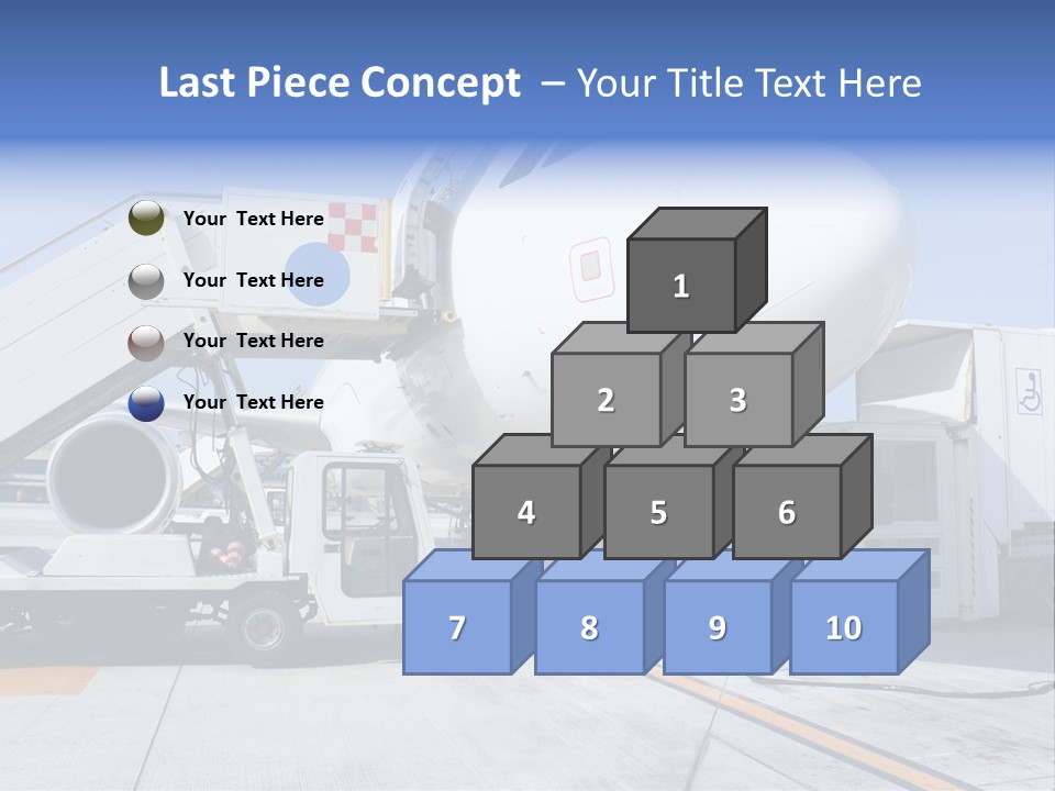 Modern Transportation Airbus PowerPoint Template