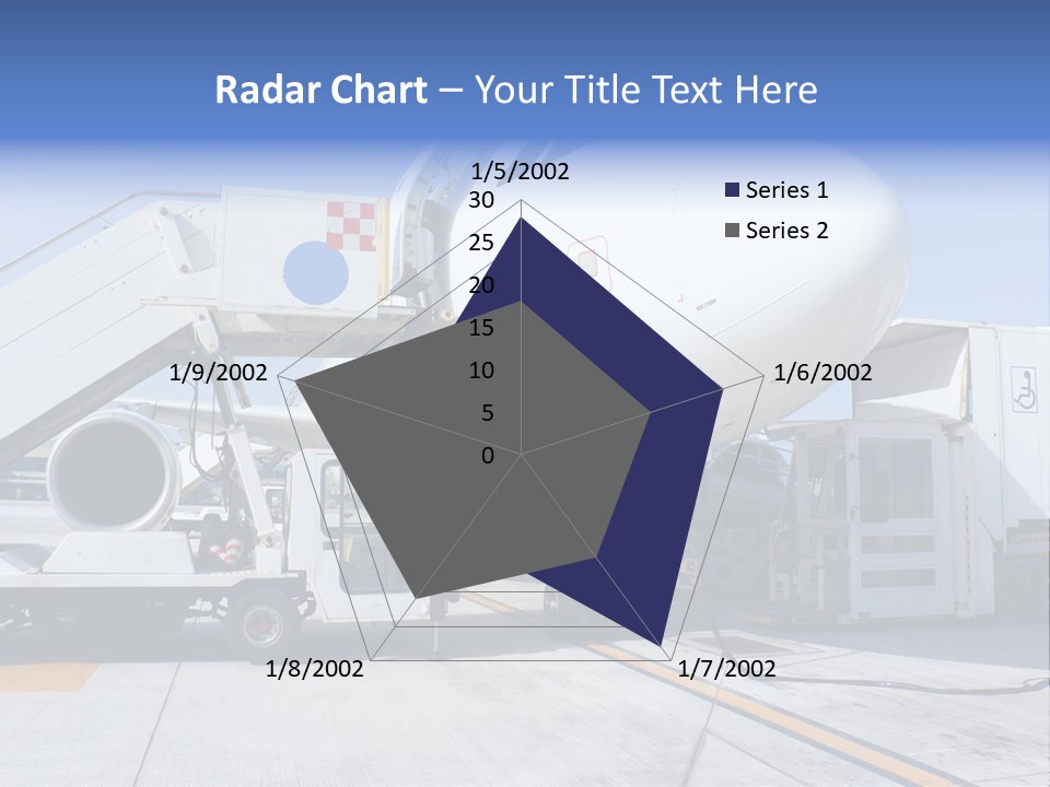 Modern Transportation Airbus PowerPoint Template