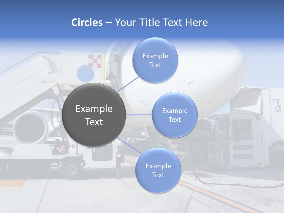 Modern Transportation Airbus PowerPoint Template