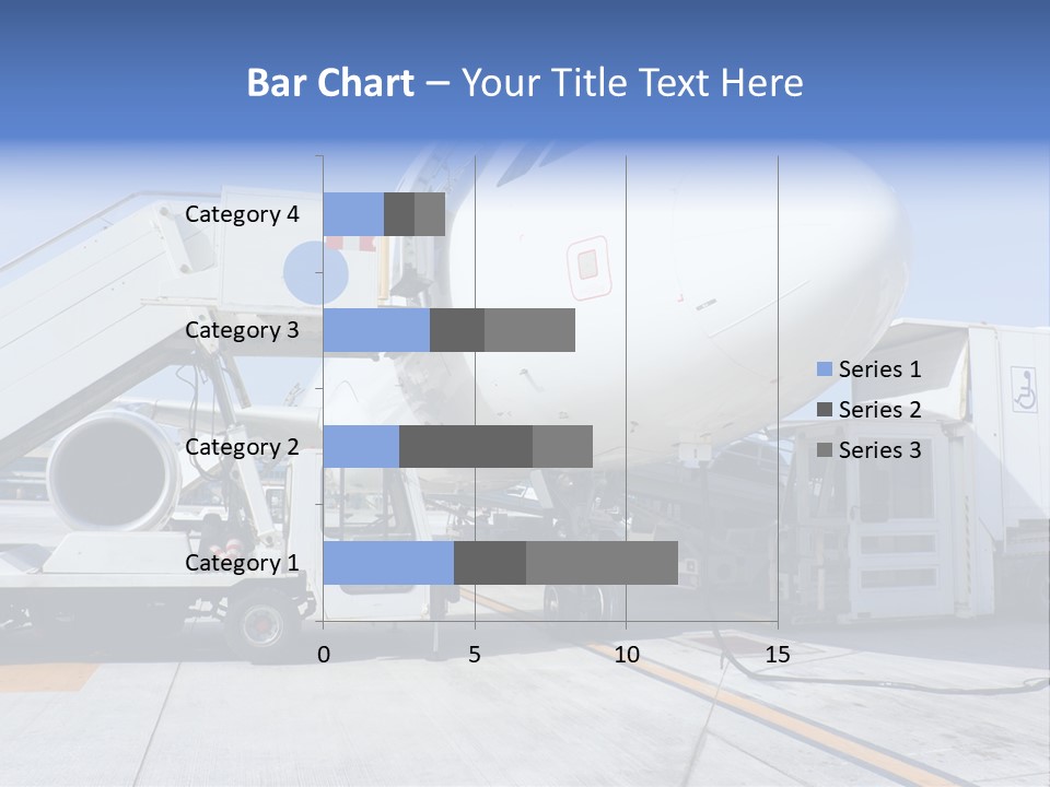 Modern Transportation Airbus PowerPoint Template