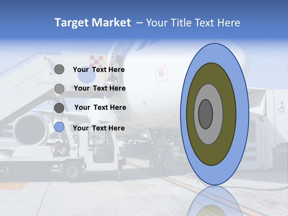 Modern Transportation Airbus PowerPoint Template