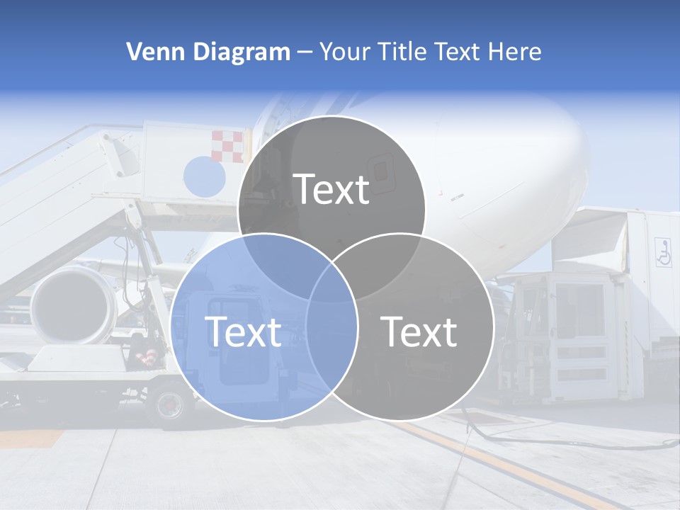 Modern Transportation Airbus PowerPoint Template