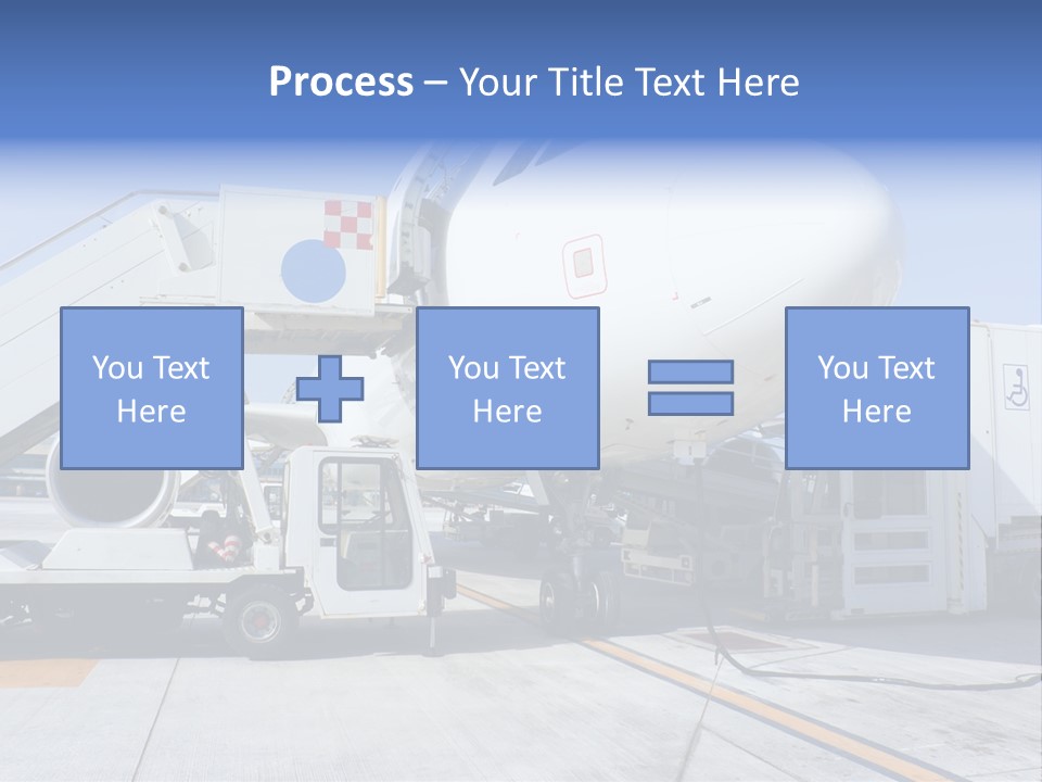 Modern Transportation Airbus PowerPoint Template