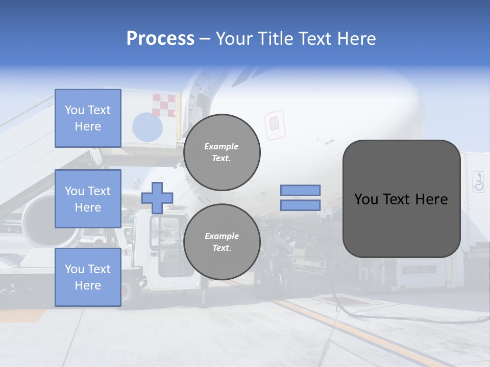 Modern Transportation Airbus PowerPoint Template