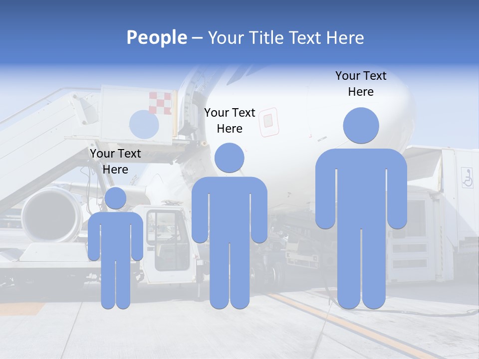 Modern Transportation Airbus PowerPoint Template