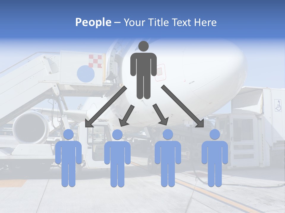 Modern Transportation Airbus PowerPoint Template