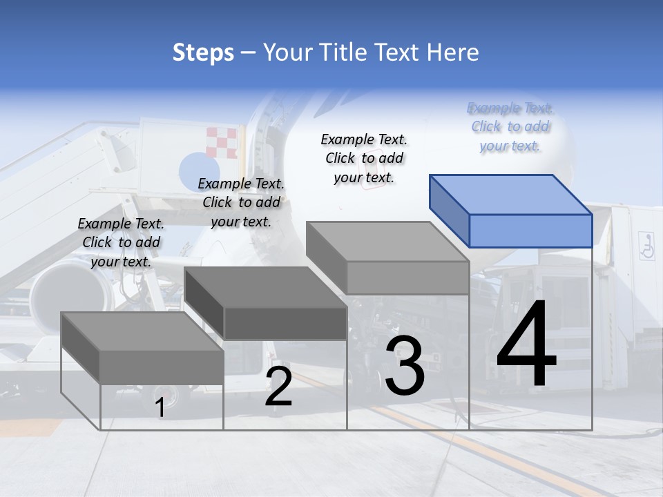 Modern Transportation Airbus PowerPoint Template
