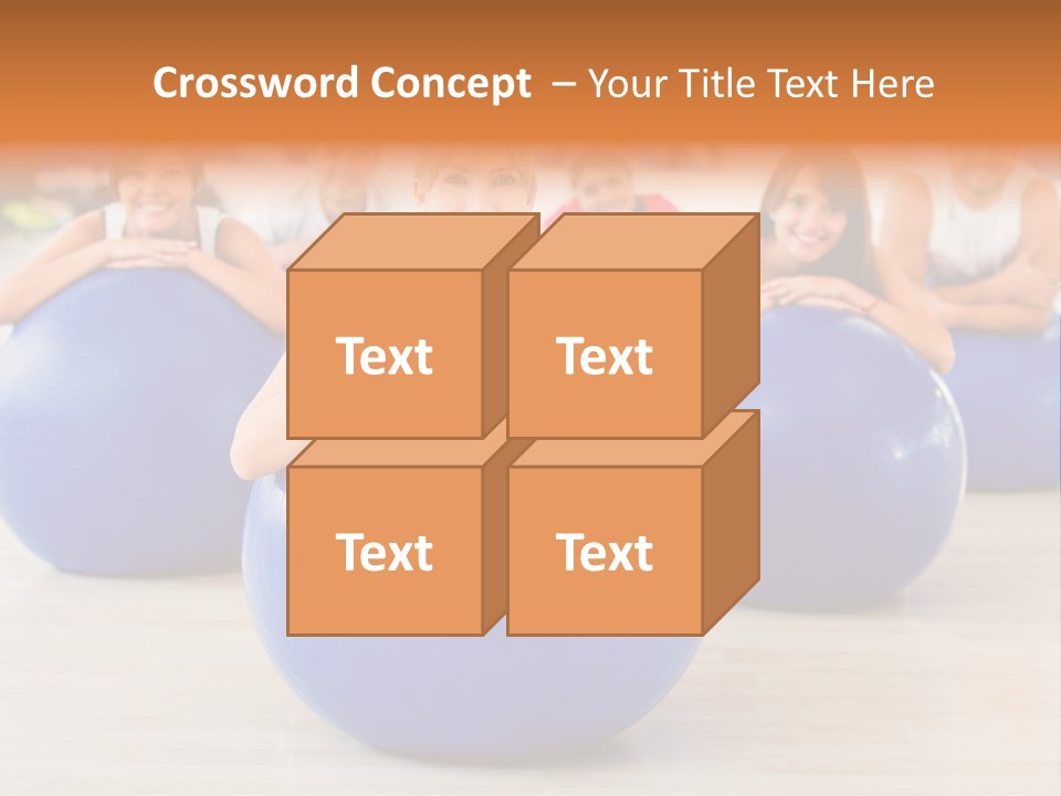 Sportswear Person Workout PowerPoint Template