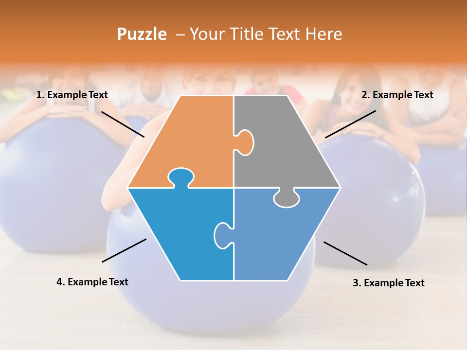 Sportswear Person Workout PowerPoint Template