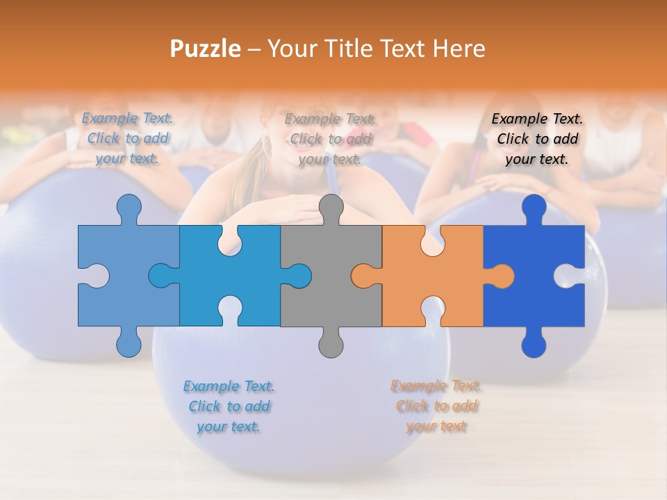 Sportswear Person Workout PowerPoint Template