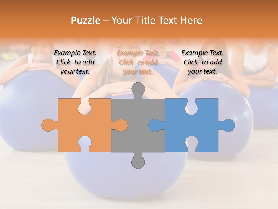 Sportswear Person Workout PowerPoint Template