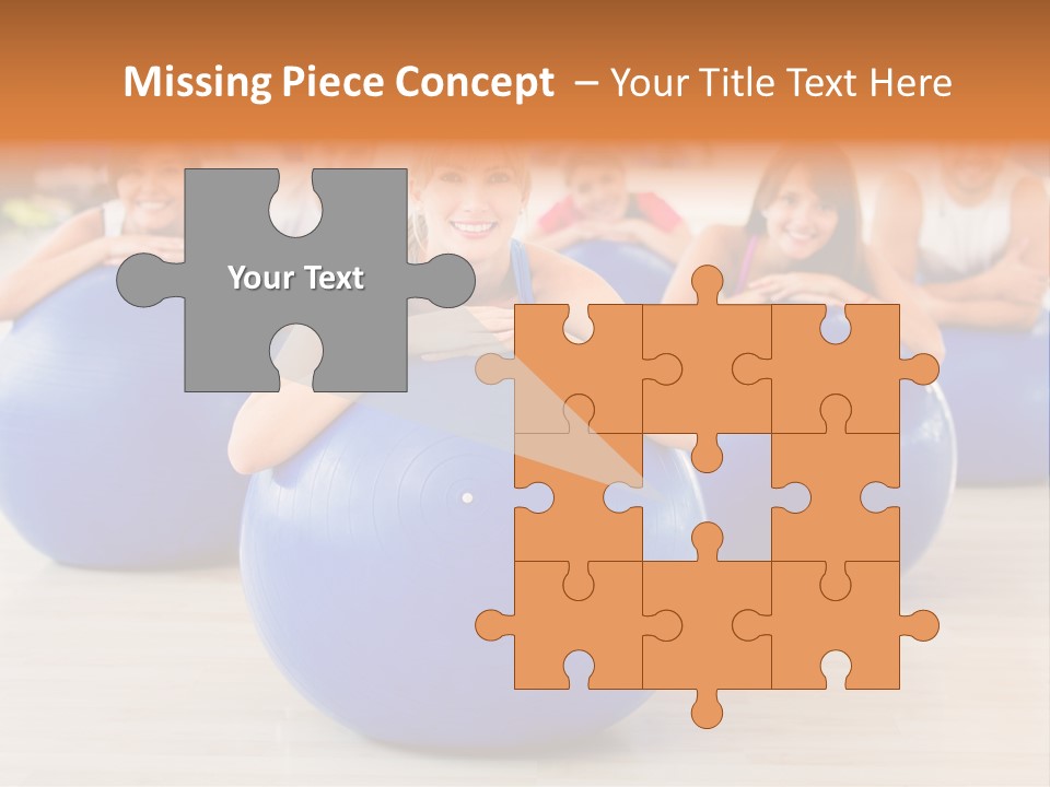 Sportswear Person Workout PowerPoint Template