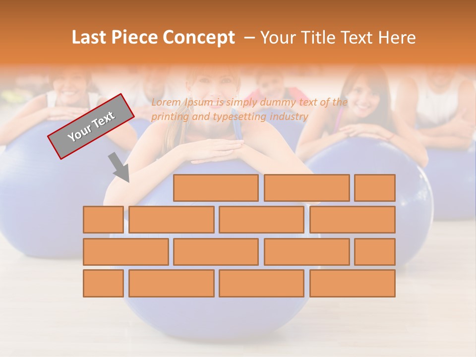 Sportswear Person Workout PowerPoint Template