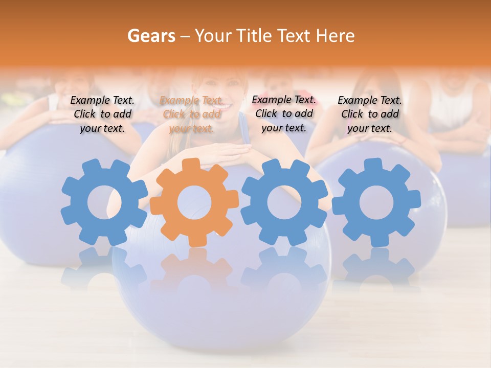 Sportswear Person Workout PowerPoint Template