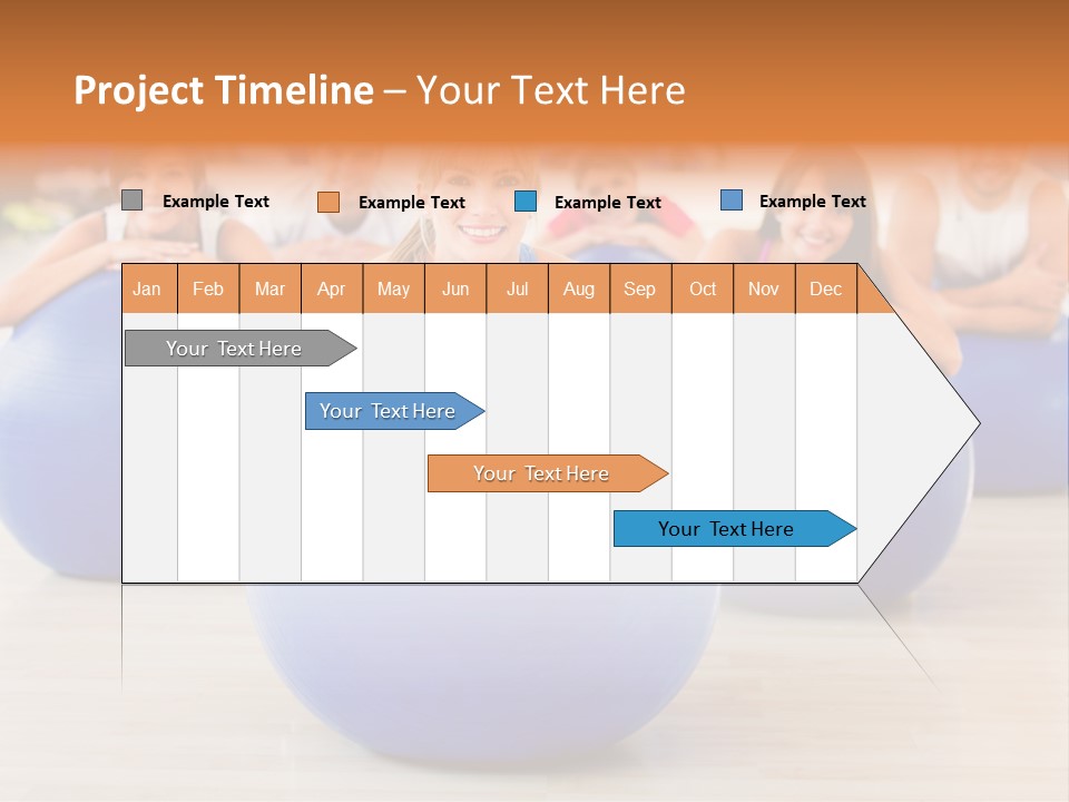 Sportswear Person Workout PowerPoint Template