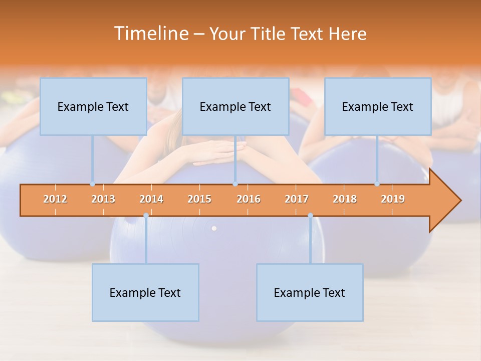 Sportswear Person Workout PowerPoint Template