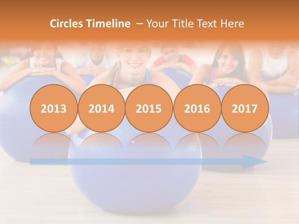 Sportswear Person Workout PowerPoint Template