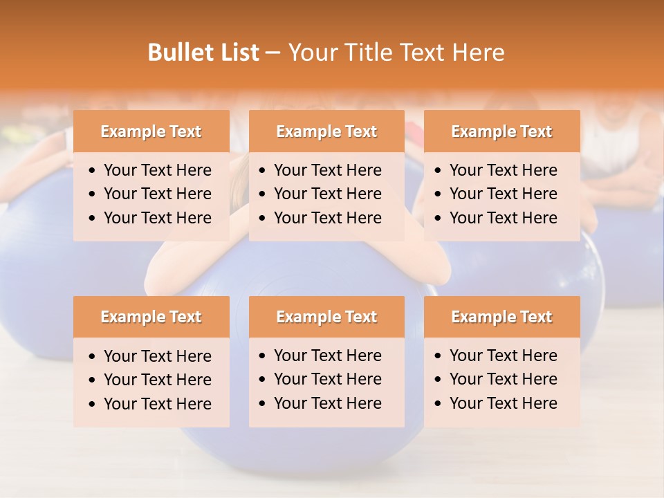 Sportswear Person Workout PowerPoint Template