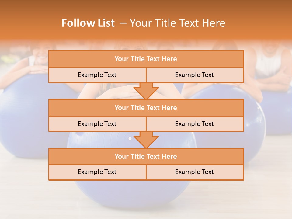 Sportswear Person Workout PowerPoint Template