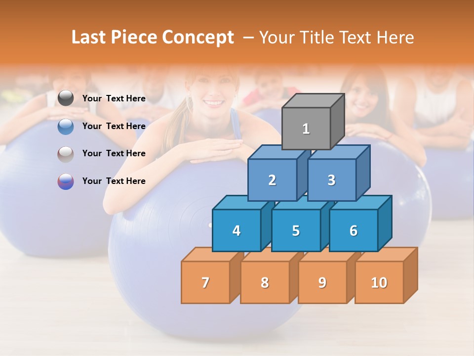 Sportswear Person Workout PowerPoint Template