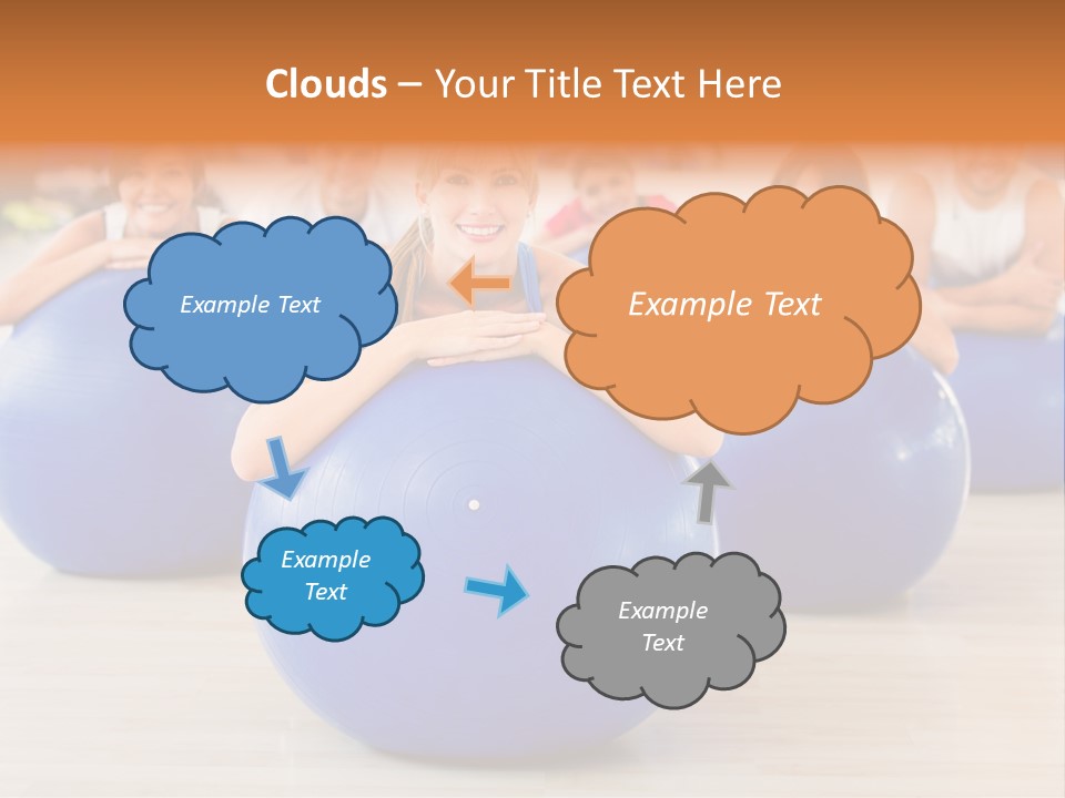 Sportswear Person Workout PowerPoint Template