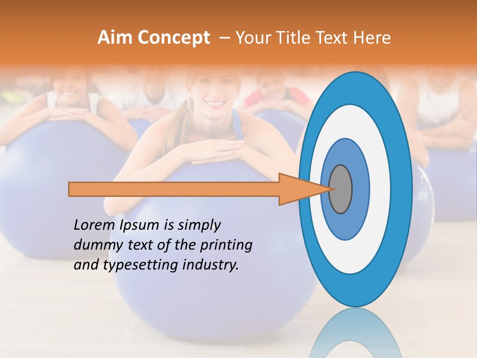 Sportswear Person Workout PowerPoint Template