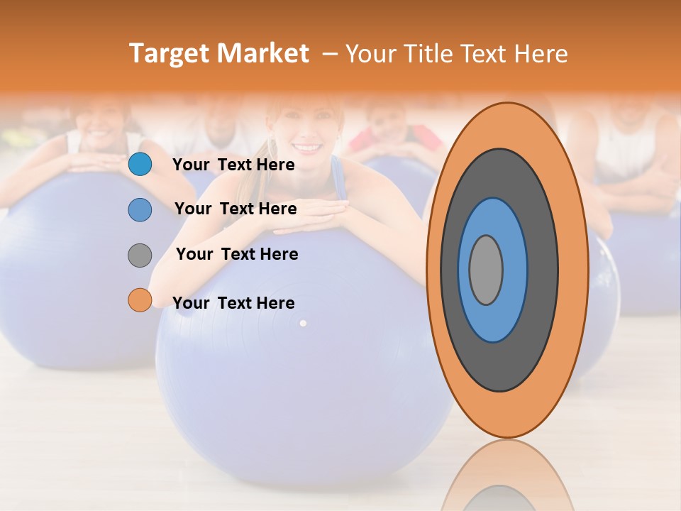 Sportswear Person Workout PowerPoint Template