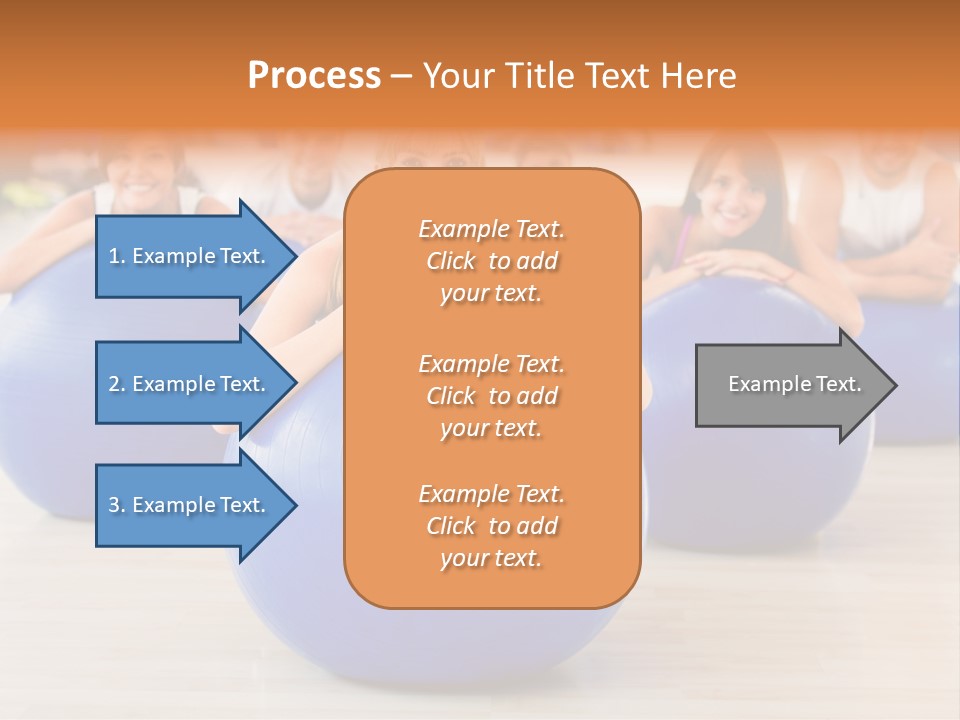 Sportswear Person Workout PowerPoint Template