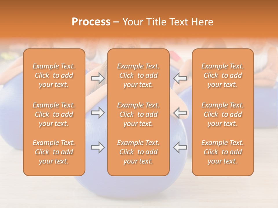 Sportswear Person Workout PowerPoint Template