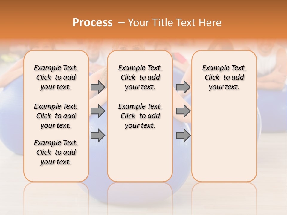 Sportswear Person Workout PowerPoint Template