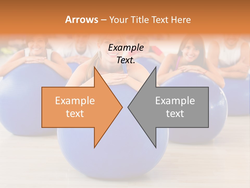 Sportswear Person Workout PowerPoint Template