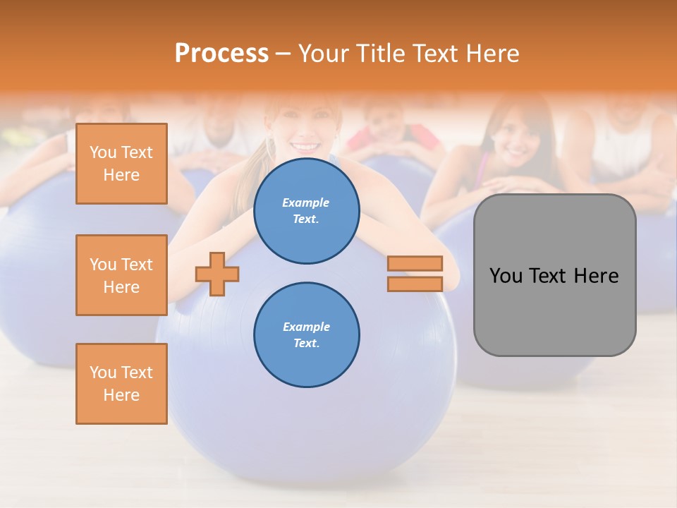 Sportswear Person Workout PowerPoint Template