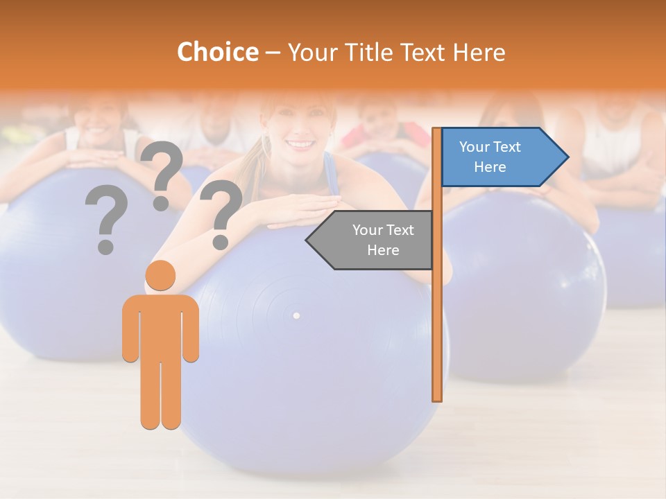 Sportswear Person Workout PowerPoint Template