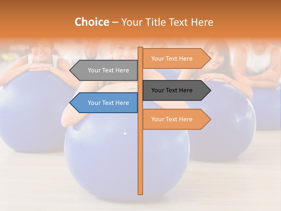 Sportswear Person Workout PowerPoint Template