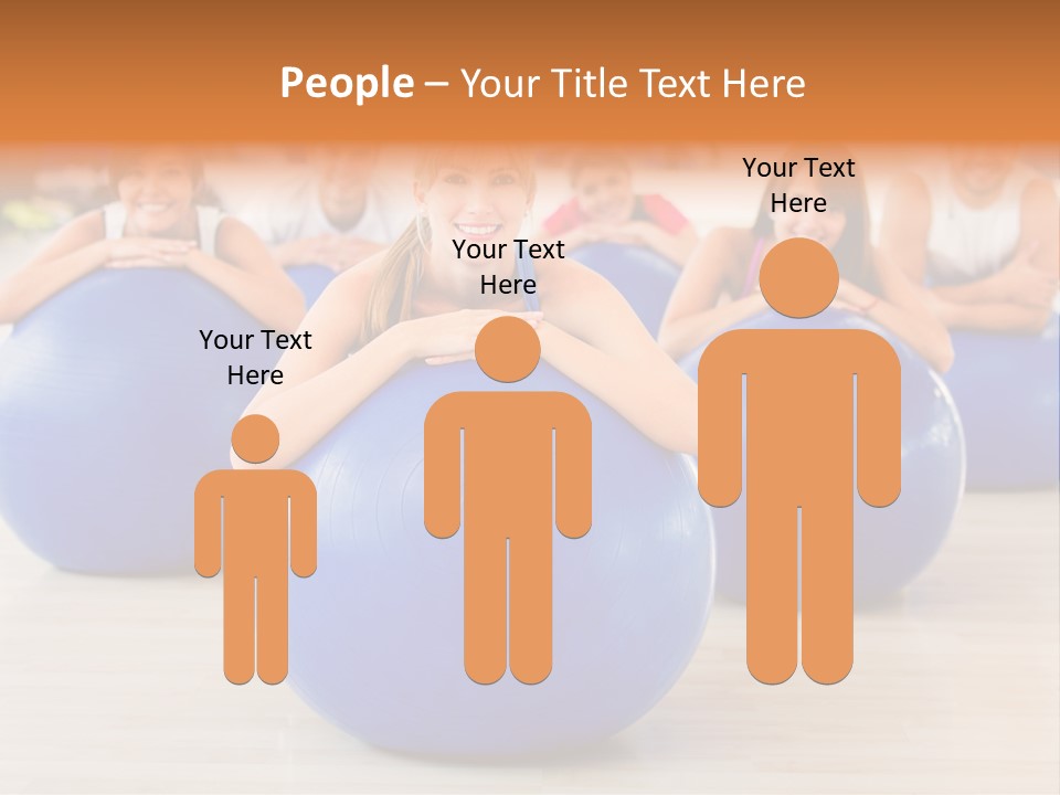 Sportswear Person Workout PowerPoint Template