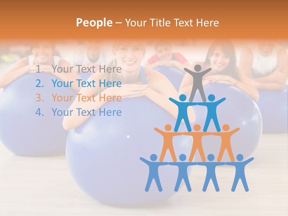 Sportswear Person Workout PowerPoint Template