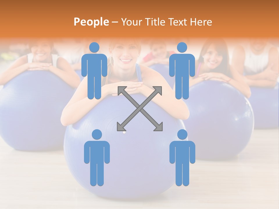 Sportswear Person Workout PowerPoint Template