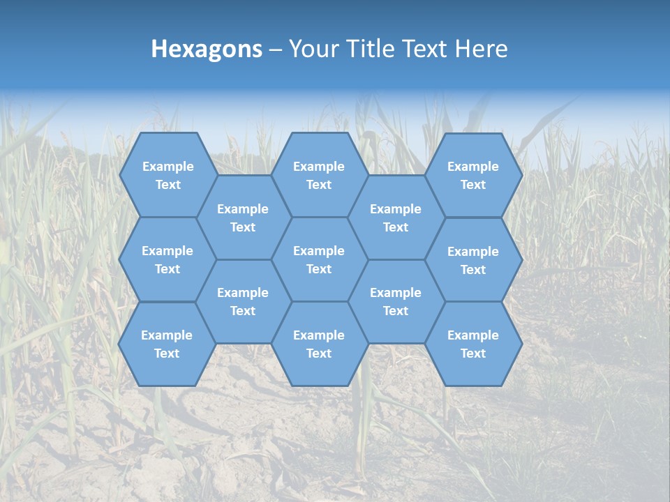 Agriculture Farming Drought PowerPoint Template