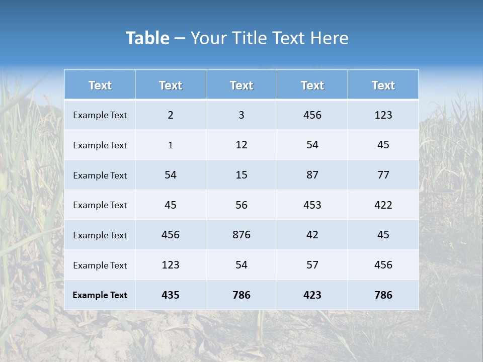 Agriculture Farming Drought PowerPoint Template