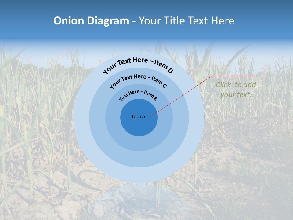 Agriculture Farming Drought PowerPoint Template
