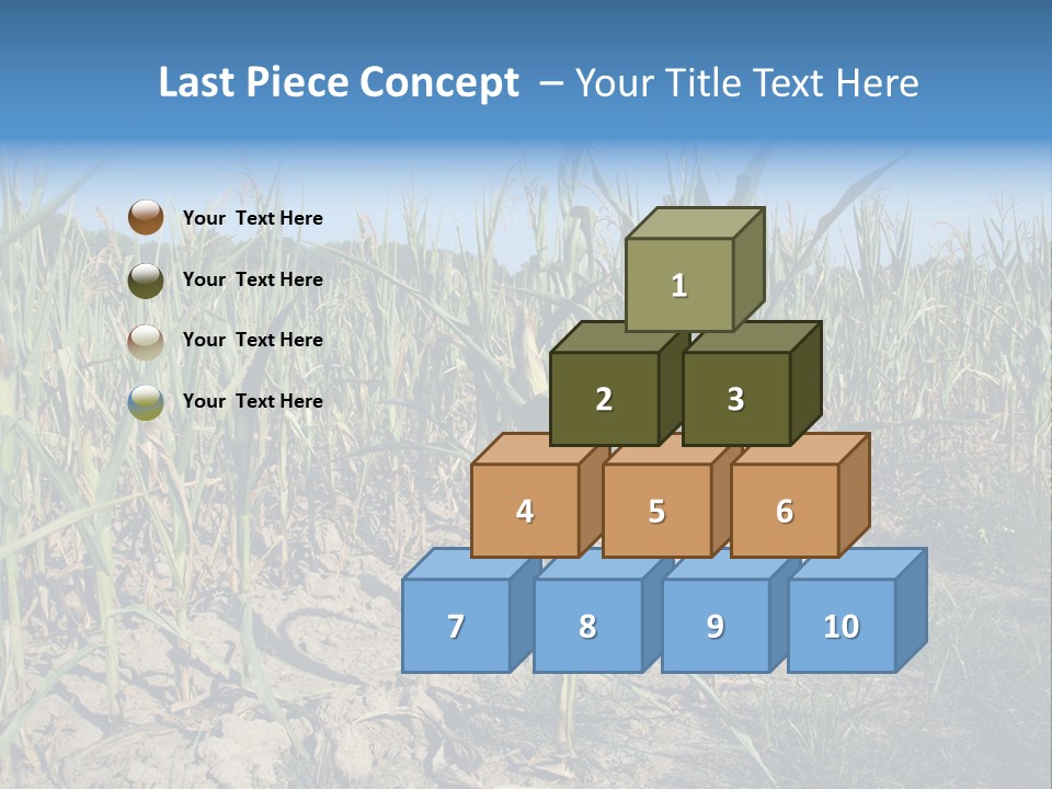 Agriculture Farming Drought PowerPoint Template